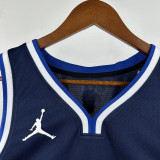 2022-23 Dallas Mavericks DAVIS #3 Royal Blue Top Quality Hot Pressing NBA Jersey (Trapeze Edition)飞人版