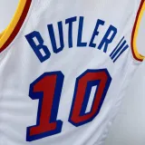 2024-25 WARRIORS BUTLERIII #10 White Retro Top Quality Hot Pressing NBA Jersey