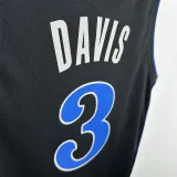 2023-24 Dallas Mavericks DAVIS #3 Black City Edition Top Quality Hot Pressing NBA Jersey(V领)