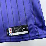 2020-21 Lakers DONCIC #77 Purple Top Quality Hot Pressing NBA Jersey(圆领)