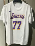 2024-25 Lakers DONCIC #77 White High Quality Casual T-Shirt