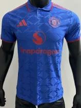 2025-26 Man Utd Blue Special Edition Player Version Training shirts