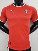 2025-26 Portugal Home Player Version Soccer Jersey *PM
