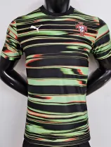 2025-26 Portugal Green Player Version Training Shirts *PM