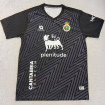 2024-25 Racing de Santander Black Goalkeeper Soccer Jersey
