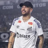 2024-25 Santos FC Home Player Version Soccer Jersey (Print  Sponsor)