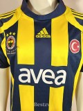 2007-2008 Fenerbahce Home Retro Soccer Jersey