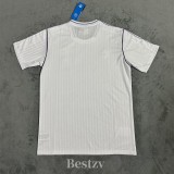 2025-26 RMA White Special Edition Fans Training Shirts (紫色标)