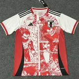 2025-26 Japan Red Special Edition Fans Soccer Jersey (贝吉塔红)