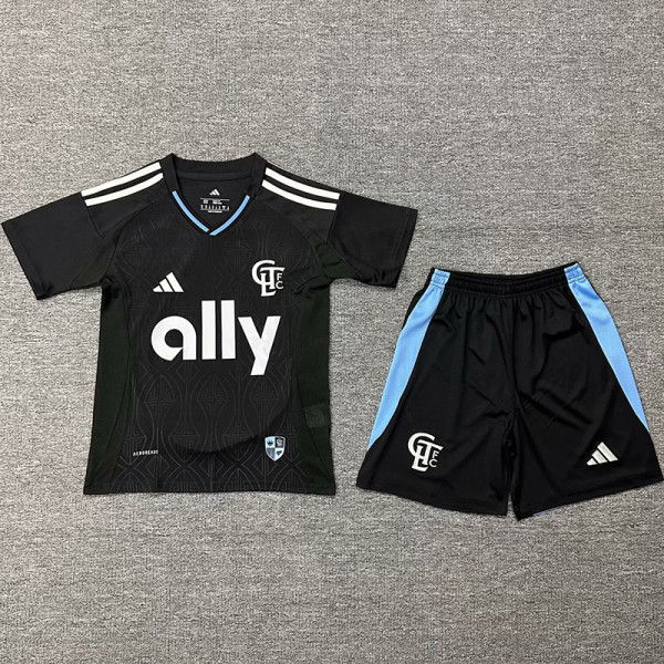 2025-26 CHarlotte Away Kids Soccer Jersey