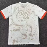 2025-26 Japan White Special Edition Fans Soccer Jersey (橙白赛亚人)