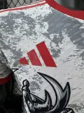 2025-26 Japan Grey White Special Edition Player Version Soccer Jersey