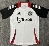 2025-26 Man Utd White Black Fans Training shirts