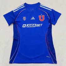 2025-26 Universidad De Chile Home Women Soccer Jersey (女)