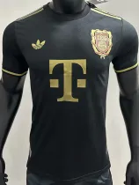 2024-25 Bayern Black 125th Anniversary Player Version Soccer Jersey