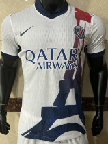 2025-26 PSG White Special Edition Player Version Soccer Jersey