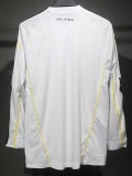 2009-2010 RMA Home Player Version 长袖球员 Long Sleeve Retro Soccer Jersey