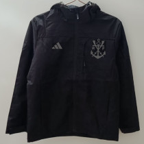 2024-25 Flamengo Black Windbreaker