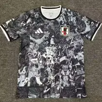 2025-26 Japan Special Edition Fans Soccer Jersey (赛亚人黑色)