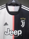2019-2020 JUV Home Player Version 球员 Retro Soccer Jersey