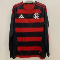 2025-26 Flamengo Home Long Sleeve Soccer Jersey (长袖)