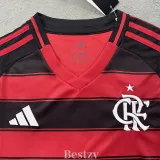 2025-26 Flamengo Home Women Soccer Jersey (女)