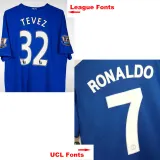 2008-2009 Man Utd Third Long Sleeve Retro Soccer Jersey 长袖