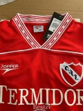 1999-2000 CA Independiente Red Retro Soccer Jersey