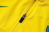 2024-25 Brazil Yellow Jacket Tracksuit