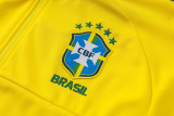 2024-25 Brazil Yellow Jacket Tracksuit