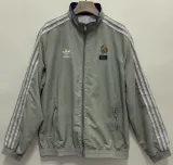 2024-25 France Grey & Blue Double Sided Windbreaker (双面风衣)