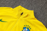 2024-25 Brazil Yellow Jacket Tracksuit