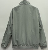1990-1991 France Grey & Blue Retro Double Sided Windbreaker (双面风衣)