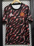 2024-25 Man Utd Red Black Fans Training shirts