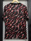 2024-25 Man Utd Red Black Fans Training shirts
