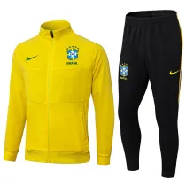 2024-25 Brazil Yellow Jacket Tracksuit