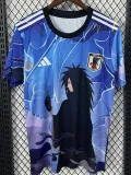 2025-26 Japan Blue Special Edition Fans Soccer Jersey (忍者系黑衣)