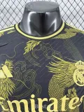 2025-26 RMA Black Gold Special Edition Player Version Training Shirts