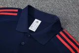 2025-26  Man Utd Royal blue Polo Tracksuit