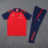 2025-26  Man Utd Red Polo Tracksuit
