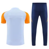 2025-26 RMA Light blue Polo Tracksuit