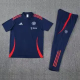 2025-26  Man Utd Royal blue Polo Tracksuit