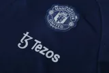 2025-26  Man Utd Royal blue Polo Tracksuit