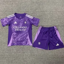 2025-26 Orlando City Home Kids Soccer Jersey