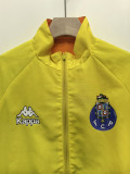 1997 Porto Yellow & Orange Retro Double Sided Windbreaker (双面风衣)