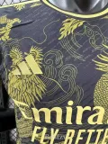 2025-26 RMA Black Gold Special Edition Player Version Training Shirts