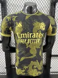 2025-26 RMA Black Gold Special Edition Player Version Training Shirts