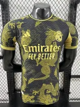 2025-26 RMA Black Gold Special Edition Player Version Training Shirts