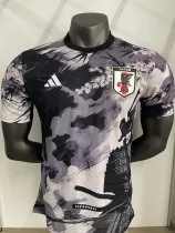 2025-26 Japan Grey Black Special Edition Player Version Soccer Jersey