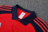 2025-26  Man Utd Red Polo Tracksuit